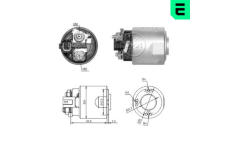 Elektromagnetický spínač, startér ERA ZM8492