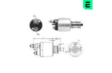 Elektromagnetický spínač, startér ERA ZM8495
