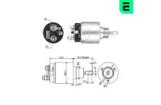 Elektromagnetický spínač, startér ERA ZM872