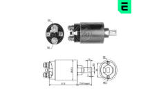 Elektromagnetický spínač, startér ERA ZM893