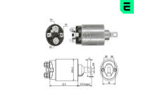 Elektromagnetický spínač, startér ERA ZM894