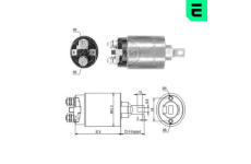 Elektromagnetický spínač, startér ERA ZM896