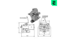 Elektromagnetický spínač, startér ERA ZM901