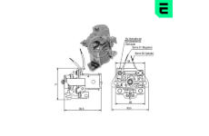 Elektromagnetický spínač, startér ERA ZM903