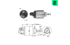 Elektromagnetický spínač, startér ERA ZM972