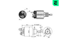 Elektromagnetický spínač, startér ERA ZM973