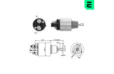 Elektromagnetický spínač, startér ERA ZM979