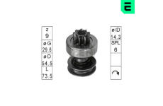 Volnobezny prevod, starter ERA ZN0001