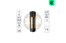 Pastorek, startér ERA ZN0035