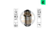 Volnobezny prevod, starter ERA ZN0097