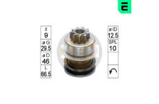 Volnobezny prevod, starter ERA ZN0119