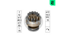 Volnobezny prevod, starter ERA ZN0313