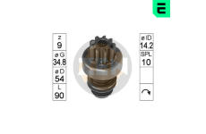 Volnobezny prevod, starter ERA ZN0318