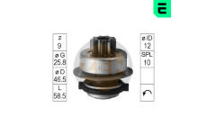 Volnobezny prevod, starter ERA ZN0579