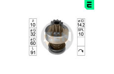 Volnobezny prevod, starter ERA ZN0635