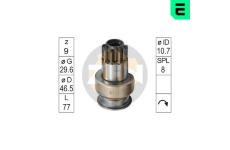 Volnobezny prevod, starter ERA ZN0712
