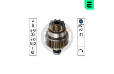 Volnobezny prevod, starter ERA ZN0790