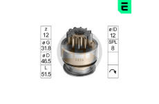 Volnobezny prevod, starter ERA ZN0806