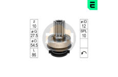 Volnobezny prevod, starter ERA ZN0851