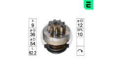Volnobezny prevod, starter ERA ZN0875