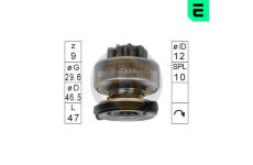 Volnobezny prevod, starter ERA ZN0998