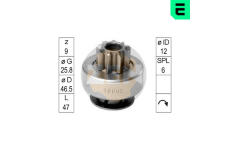 Volnobezny prevod, starter ERA ZN10003
