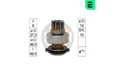 Volnobezny prevod, starter ERA ZN1011