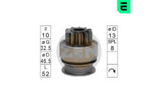 Volnobezny prevod, starter ERA ZN1024