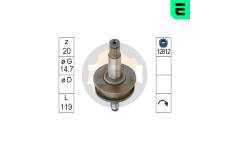 Volnobezny prevod, starter ERA ZN1047