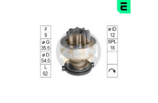 Volnobezny prevod, starter ERA ZN1158