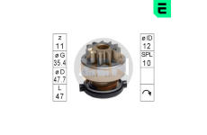 Volnobezny prevod, starter ERA ZN1547