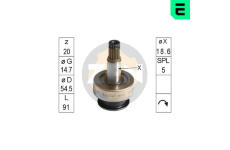 Volnobezny prevod, starter ERA ZN1563