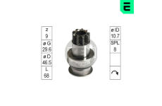 Volnobezny prevod, starter ERA ZN1592