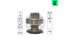 Volnobezny prevod, starter ERA ZN1629