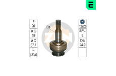Volnobezny prevod, starter ERA ZN1661