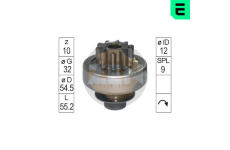Volnobezny prevod, starter ERA ZN1692