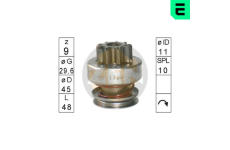 Volnobezny prevod, starter ERA ZN1720