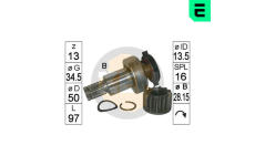 Volnobezny prevod, starter ERA ZN1826