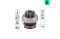 Volnobezny prevod, starter ERA ZN1927
