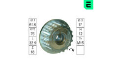 Předstihová spojka ERA ZN5533