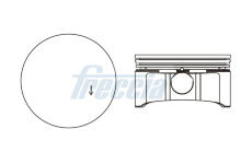 Píst FRECCIA FP23-106400