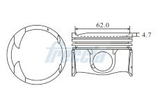 Píst FRECCIA FP23-113800