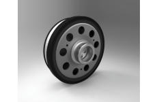 Řemenice, klikový hřídel HUTCHINSON DP120S