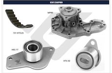 Vodné čerpadlo + sada ozubeného remeňa HUTCHINSON KH 12WP80