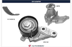Vodné čerpadlo + sada ozubeného remeňa HUTCHINSON KH 140WP99