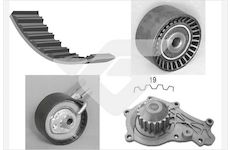 Vodni pumpa + sada ozubeneho remene HUTCHINSON KH 190WP64
