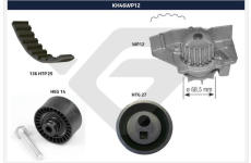 Vodné čerpadlo + sada ozubeného remeňa HUTCHINSON KH 46WP12