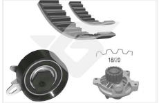 Vodní pumpa + sada ozubeného řemene HUTCHINSON KH 73WP61