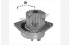 Vodní čerpadlo, chlazení motoru HUTCHINSON WP0037V