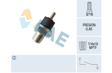 Olejový tlakový spínač FAE 12002